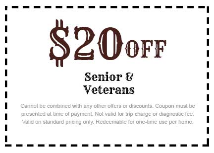 Discount for seniors and veterans